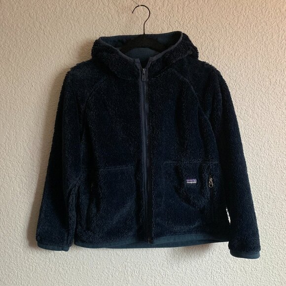 Patagonia Sherpa Hooded Jacket -- Kids size Medium - Picture 1 of 7